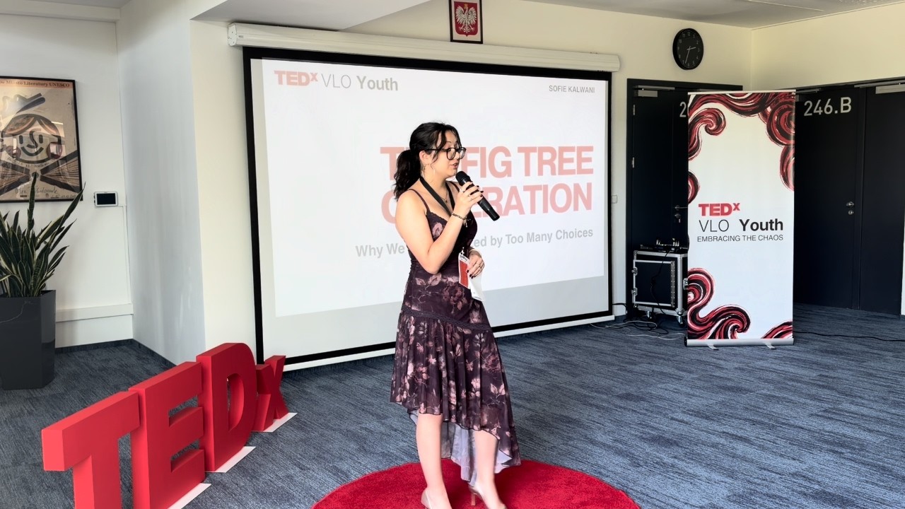 The fig tree generation: Why we are paralyzed by too many choices | Sofie Kalwani | TEDxVLO Youth