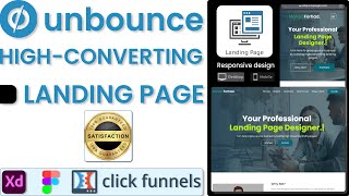 Unbounce Landing Page Designer | Salesfunnel - Clickfunnel Expert | Membership Funnel Builder