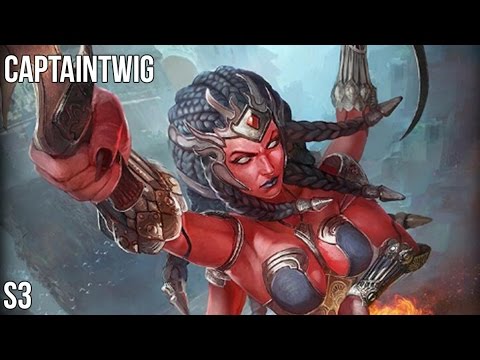 Smite: CaptainTwig - Kali Vs Hun Batz [JUNGLE] - Ranked Match 5vs5 - S3