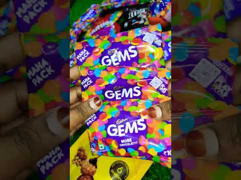 Cadbury gems more chocolaty , 10rs pack only #gems #shorts