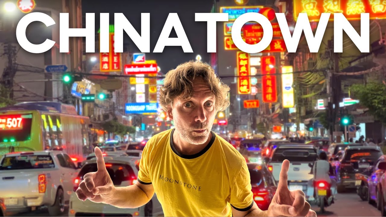 Experience the vibrant Chinatown in Bangkok through the eyes of a tourist.