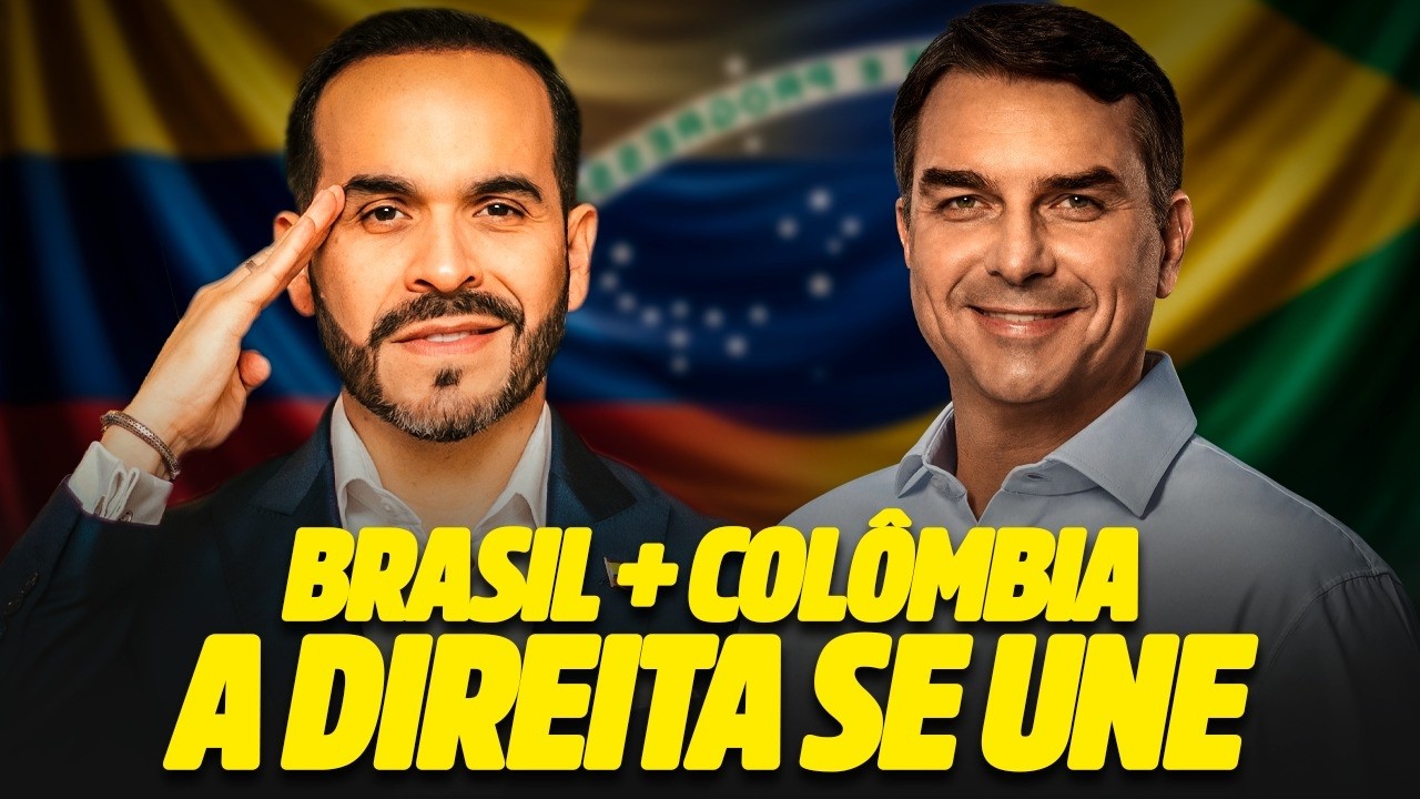 Flávio Bolsonaro e Abelardo Espriella: Unidos Contra o Crime Organizado