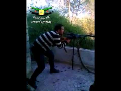 توثيق الملازم أول شريف الكايد قائد لواء الشهيد أحمد الخلف في معارك بصر الحرير في درعا