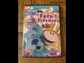 Opening To Blue S Room Fred S Birthday 2006 US DVD HIGHEST QUALITY