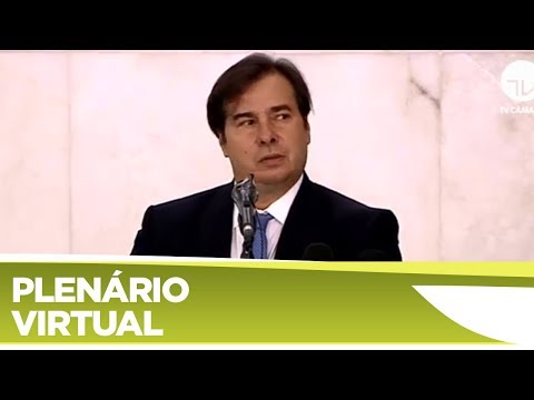 Maia fala sobre projetos emergenciais que podem ser votados nesta semana