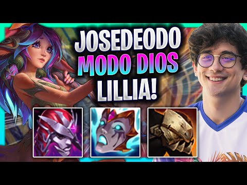JOSEDEODO MODO DIOS CON LILLIA! - EST Josedeodo Juega Lillia Jungla vs Kindred! | Season 2023