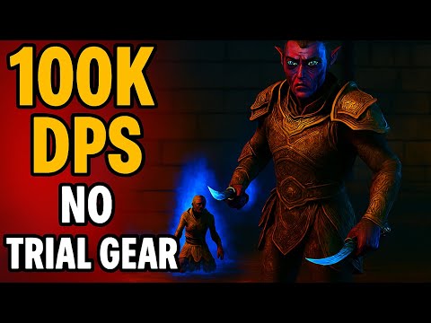 Easy 100K DPS Parse Build – No Trials Gear Needed | ESO Update 47 DPS Setup