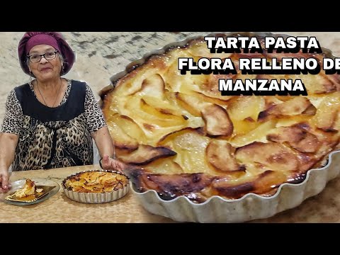 Receta de TARTA Pasta Frola SUPER FACIL masa y relleno de manzana dulce
