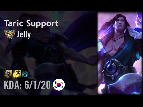 Taric Support vs Janna - Jelly - KR Challenger Patch 6.9
