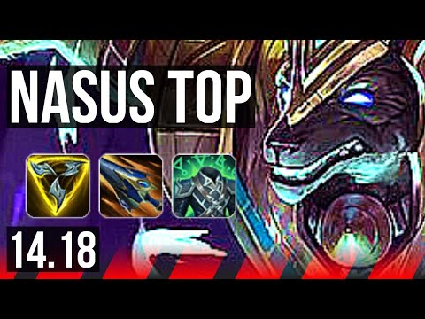 NASUS vs FIORA (TOP) | Quadra | EUW Diamond | 14.18