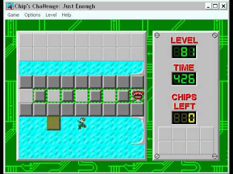 CCLP2 level 81 solution - 346 seconds