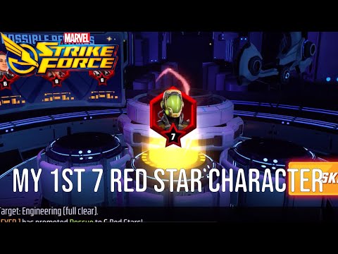 Red Star Orbs Opening - X-Men Increased Rate - Marvel Strike Force