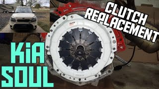 Kia Soul clutch replacement 1.6l manual 6 speed