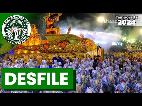Mancha Verde 2025 | Bateria no desfile oficial | Samba ao vivo - #DesfileLIGASP25