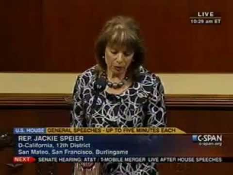Military Rape Speech 3 by Congresswoman Jackie Speier.wmv