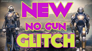 NEW no gun GLITCH destiny. (Works after Rise of Iron)