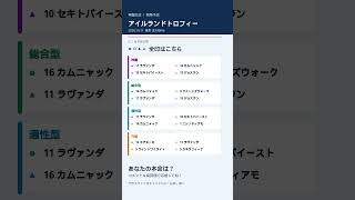 【アイルランドトロフィー2026】神龍vsGPT！本命は一致？3タイプの予想を全公開 #shorts