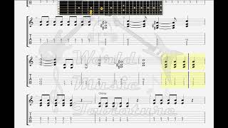 Falconer   Enter the glade GUITAR TAB