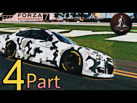 Forza Motorsport 7 - Gameplay Walkthrough Part 4 Nascar Track Rivals