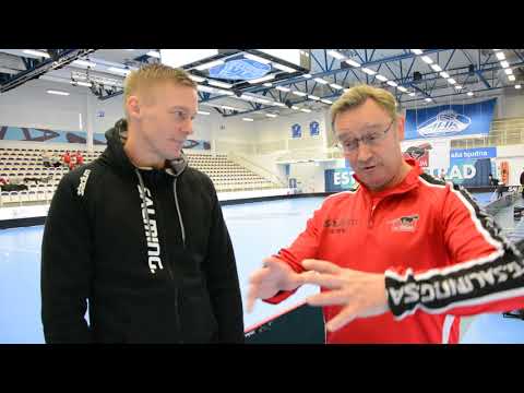 Mattias Flodén och Staffan Hjalmarsson inför match 1