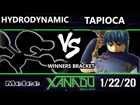 S@X 338 SSBM - Hydrodynamic (Game & Watch) Vs. Tapioca (Marth) Smash Melee Winners Round 2