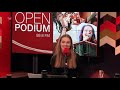 Open podium: Nadine Rozendaal