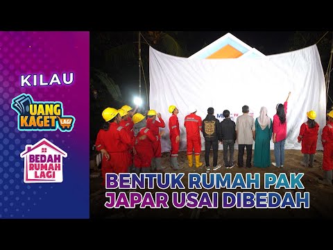 Tampilan Rumah Pak Japar Usai Dibedah - Kilau Uang Kaget & Bedah Rumah Lagi