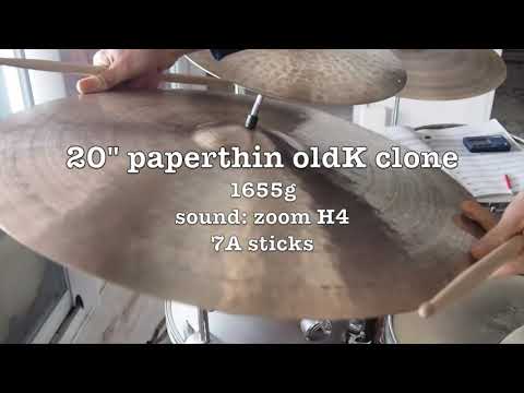 20" paperthin oldK clone - 1655g!---------- SOLD OUT