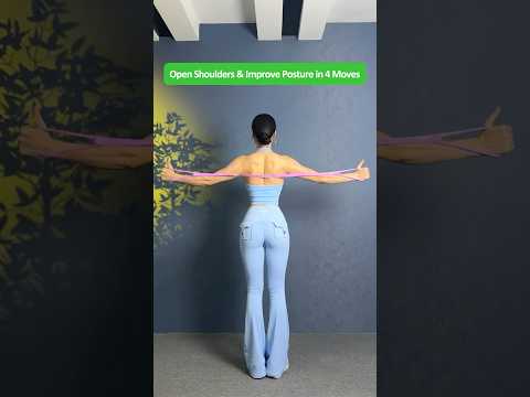 4 Simple Home Resistance Band Workouts to Open Shoulders, Correct Posture, and Sculpt Your Back and