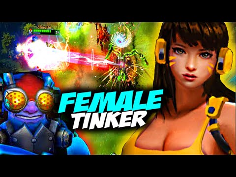 BEST FEMALE TINKER SHIRUSHI | DOTA 2 7.31D | SHIRUSHI TINKER