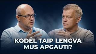 KODĖL TAIP LENGVA MUS APGAUTI? | Aleksandras Nemunaitis & Prof. Šarūnas Liekis