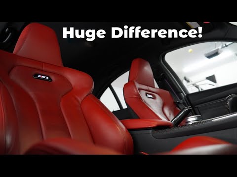 Deep Cleaning the Leather in my BMW F80 M3!