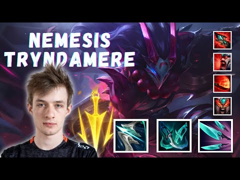 Nemesis Tryndamere Mid VS Syndra Patch 11.15