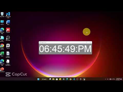 How To Make A Python Clock In Vs Code