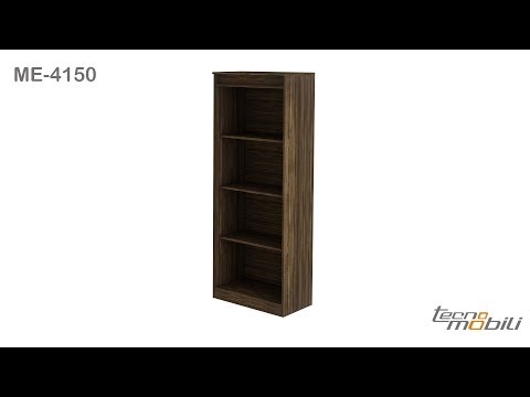 Video thumbnail of Estante para Escritório 3 Prateleiras ME4150 Tecnomobili