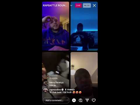 TGETruth Rap Battles Pyano 11 on MPressLive's Instagram Live And Things Got HEATED