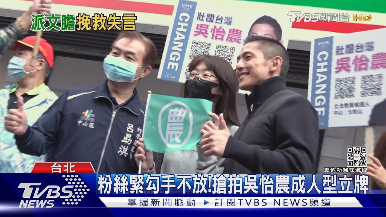 全黨救1人？綠輔選吳怡農　比照「阿中模式｣