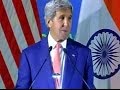 Have you come here in boats, Kerry asks IIT-Delhi students, after being delayed by rain