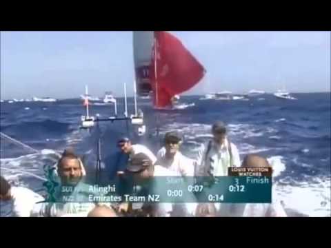 RRS 10 and no contact: Race 7 2007 America's Cup