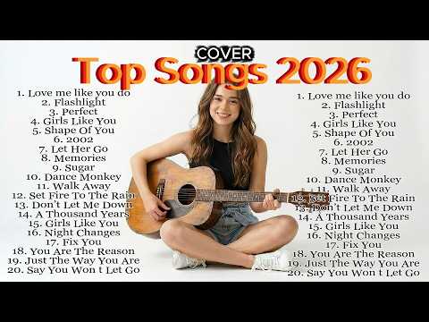 Top Songs Cover 2026 🔥 Relaxing Pop Hits Playlist 🎙✨ Best Acoustic Covers  Velu Music Vol 4
