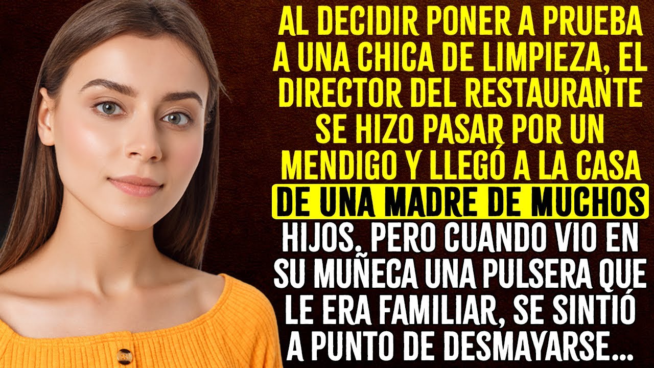 El director se hizo pasar por un mendigo y fue a ver a una madre de muchos hijos. Pero cuando vio...