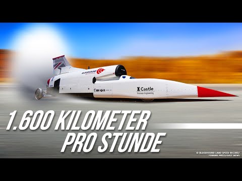 Fastest Car Ever Breaks Sound Barrier Like a Jet