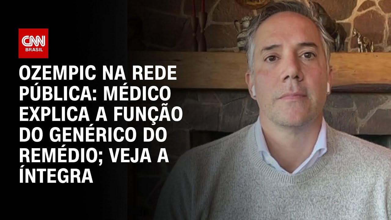 Ozempic na rede pública: Médico explica a função do genérico do remédio; veja a íntegra | BASTIDORES