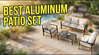 Best Aluminum Patio Conversation Set 2026: Top 6 Picks for Stylish Outdoor Living