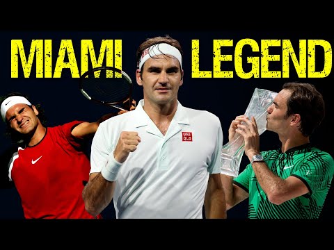 Roger Federer - Top 100 Miami Open Points