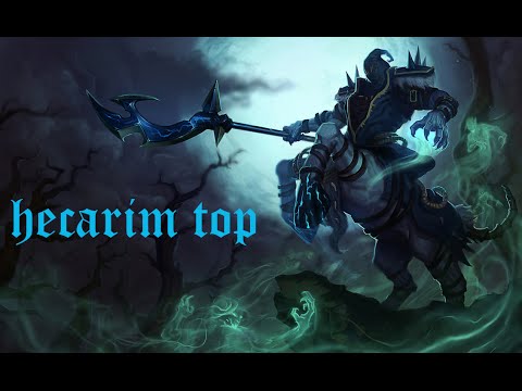 Hecarim vs Rengar top - League Of Legends