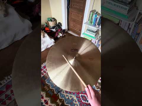 1979 Black label Paiste 20" Formula 602 Medium Ride Cymbal image 12