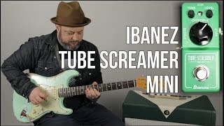 Video thumbnail for Ibanez Tube Screamer Mini Demo by Marty Music