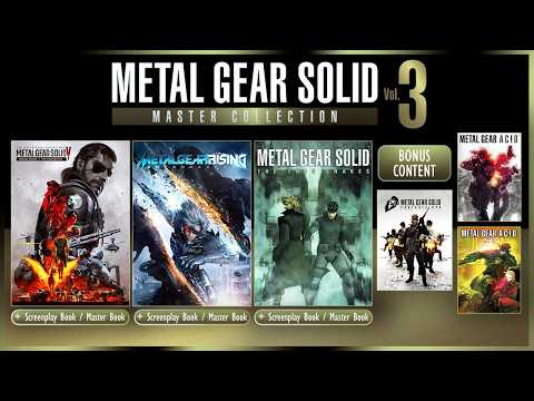 Does Metal Gear Solid Master Collection Volume 3 Even Make Sense?