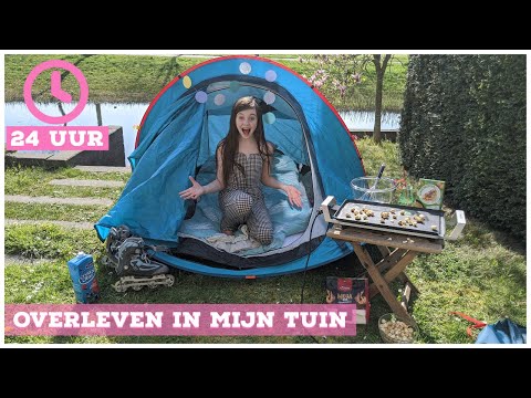 SURVIVING 24 HOURS IN MY GARDEN - Bibi